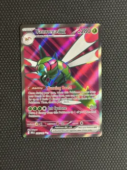 Yanmega ex - Pokemon - Ultra Rare - 206/182 - SV10: Destined Rivals - Near Mint - Image 1