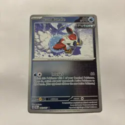 Iron Bundle 062/167 Twilight Masquerade Reverse Holo Uncommon Pokemon Card - Image 1
