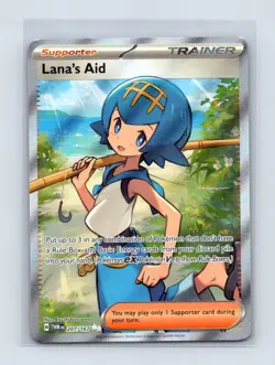 Lana's Aid 207/167 Ultra Rare Twilight Masquerade Pokemon Near Mint - Image 1