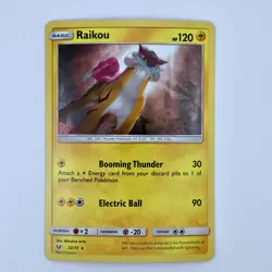 🇨🇦 Pokemon TCG: Raikou 32/73 Cracked Ice Holo Pikachu Theme Deck Exclusive NM - Image 1