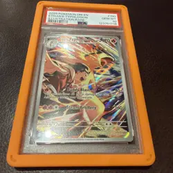 Pokemon 2025 SV10 Destined Rivals Ethan's Typhlosion 190/182 PSA 10 IR w Guard - Image 1