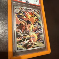Pokemon 2025 SV10 Destined Rivals Ethan's Typhlosion 190/182 PSA 10 IR w Guard - Image 4