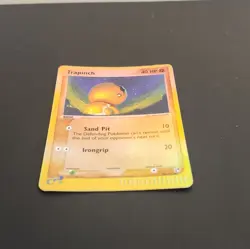 Pokemon TCG Trapinch #82/100 Sandstorm Reverse Holo Common Eng 40HP Basic 2003 - Image 2