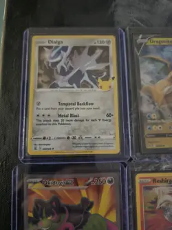 Pokemon TCG Card Lot (8) Dragonite V,mew Ex,okidogi Ex,reshiram,rocket Zapdos - Image 2