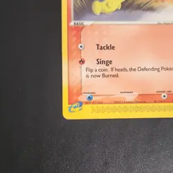 Cyndaquil #59/100 Sandstorm Regular Common Eng 50HP Basic Pokemon TCG - Image 3