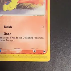 Cyndaquil #59/100 Sandstorm Regular Common Eng 50HP Basic Pokemon TCG - Image 4