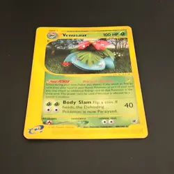 Venusaur #68/165 Expedition Holo Rare Eng 100HP Stage 2 Pokemon TCG - Image 2