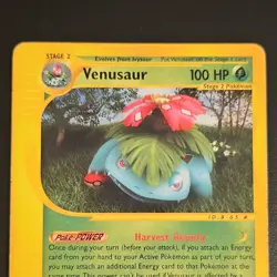 Venusaur #68/165 Expedition Holo Rare Eng 100HP Stage 2 Pokemon TCG - Image 3