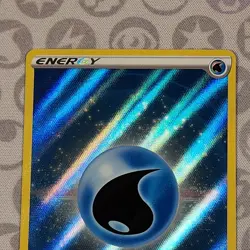 Water Energy Textured 154/159 Ultra Rare Crown Zenith Pokemon TCG NM - Image 2