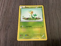 Snivy Reverse Foil Pokemon Black & White Base Set #1 - Image 1