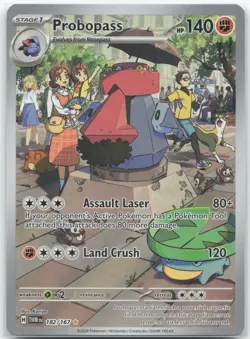 ENGLISH Pokemon - *Probopass* - 182/167 - SV06: Twilight Masquerade - Image 1