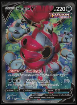 ENGLISH Pokemon - *Hoopa V (Full Art)* - 253/264 - SWSH08: Fusion Strike - Image 1