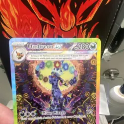 Pokemon Company Umbreon ex 161/131 Prismatic Evolutions SIR Full Art Holo - Image 4