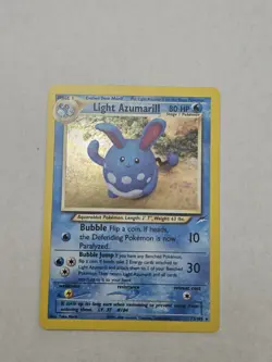 2000 Pokemon Light Neo Destiny Theme: Manuals/Coin/Counters NM 60 cards/Holo - Image 3