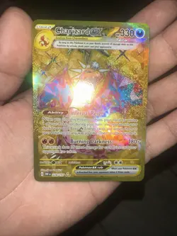 2023 Pokemon SV Obsidian Flames Charizard ex Hyper Rare #228/197 NM Near Mint - Image 1