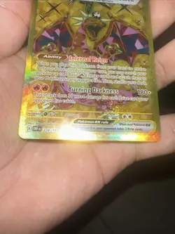2023 Pokemon SV Obsidian Flames Charizard ex Hyper Rare #228/197 NM Near Mint - Image 2