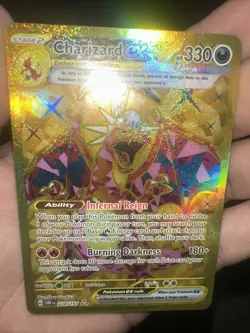 2023 Pokemon SV Obsidian Flames Charizard ex Hyper Rare #228/197 NM Near Mint - Image 3