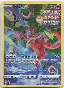 ENGLISH Pokemon - *Deoxys* - GG12/GG70 - SWSH: Crown Zenith: Galarian Gallery - Image 1