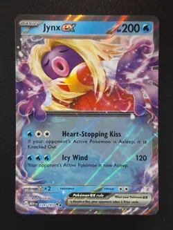 2023 Pokemon JYNX EX #124/165 Scarlet & Violet 151 Double Rare ENG - Image 1
