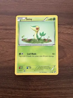 Pokemon TCG Snivy 2/114 Black & White Regular NM - Image 1