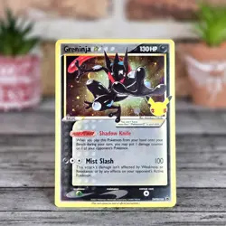 Greninja Star SWSH144 Black Star Promo 25th Anniversary Celebrations ETB - NM/M - Image 1