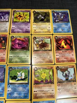 Pokemon TCG Lot of 31 1st Edition Team Rocket Dark Pokemon Cards NM - Image 3