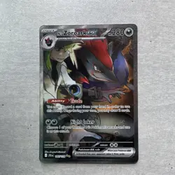 Pokemon TCG N's Zoroark ex SIR Full Art Holo 185/159 HP 280 - Image 1
