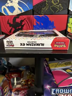 Pokemon TCG Scarlet & Violet 151 Alakazam ex Collection Box - Image 5