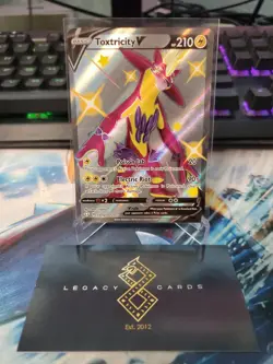 Toxtricity V SV112/SV122 - Shining Fates: Shiny Vault - Pokemon TCG (NM) - Image 1