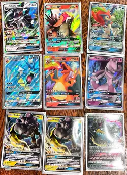 Huge Pokemon Collection 85 Cards Total GX’s, EX’s Tag Teams, And More - Image 1