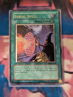 Serial Spell RDS 1st ultimate LP Yugioh - Image 1