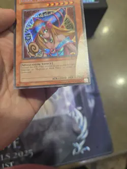 Dark Magician Girl MFC-000 Secret Rare Magician's Force Unlimited Yugioh Damaged - Image 2