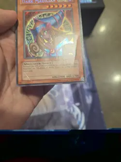 Dark Magician Girl MFC-000 Secret Rare Magician's Force Unlimited Yugioh Damaged - Image 3