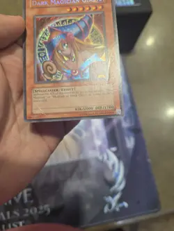 Dark Magician Girl MFC-000 Secret Rare Magician's Force Unlimited Yugioh Damaged - Image 4