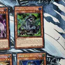 All ADVANCED CRYSTAL BEASTS Holographic Secret Rare | Pegasus Tiger YuGiOh Mint - Image 4