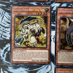 All ADVANCED CRYSTAL BEASTS Holographic Secret Rare | Pegasus Tiger YuGiOh Mint - Image 5