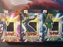 Yu-Gi-Oh! Starter Deck Yugi, Kaiba and Joey Starter Decks 2002/2003 Great Boxes - Image 1