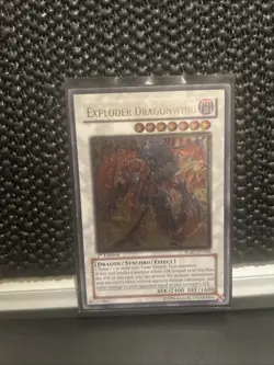 Yugioh Exploder Dragonwing RGBT-EN040 Ultimate Rare 1st Ed NM - Image 1
