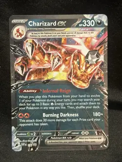 Charizard ex 196 Sv: Scarlet & Violet Promo Cards Holo - Image 1