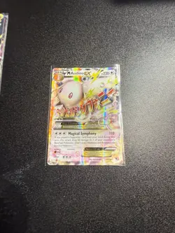 Pokemon TCG Mega M Audino EX Holo Card 85/124 Ultra Rare XY Fates Collide MP - Image 1