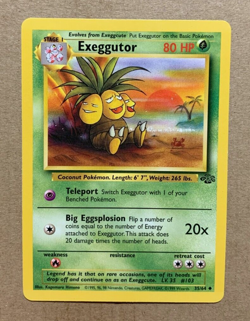Exeggutor 35/64 Jungle Set - Uncommon Pokemon Card - NM/Mint - Image 1