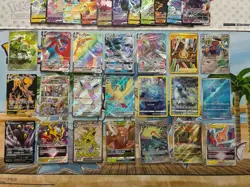Pokemon Card Full Art Alt Art Fire Manaphy Glaceon Absol Fire 45 Cards - Image 2