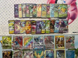 Pokemon Card Full Art Alt Art Fire Manaphy Glaceon Absol Fire 45 Cards - Image 3