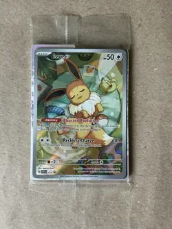 Eevee PROMO SVP 173 Prismatic Evolutions ETB SEALED Card Pokemon TCG Near Mint - Image 1