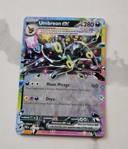 Pokemon Umbreon ex 060/131 Sv: Prismatic Evolutions Double Rare Holo 280HP Card - Image 1