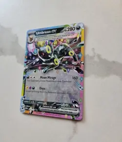 Pokemon Umbreon ex 060/131 Sv: Prismatic Evolutions Double Rare Holo 280HP Card - Image 2