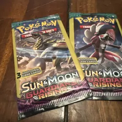 Pokemon Sun & Moon Guardians Rising Booster Mini Packs Lot 3 Packs 3 Cards Each - Image 2
