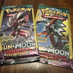 Pokemon Sun & Moon Guardians Rising Booster Mini Packs Lot 3 Packs 3 Cards Each - Image 3