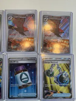 Pokemon TCG 20 Card Lot Illustration Rares Trainers Rainbow First Partner - Image 3