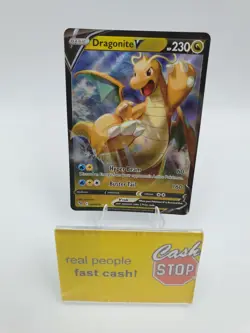Dragonite V Pokemon Go Ultra Rare 049/078 Pokemon Trading Card Game - Image 1